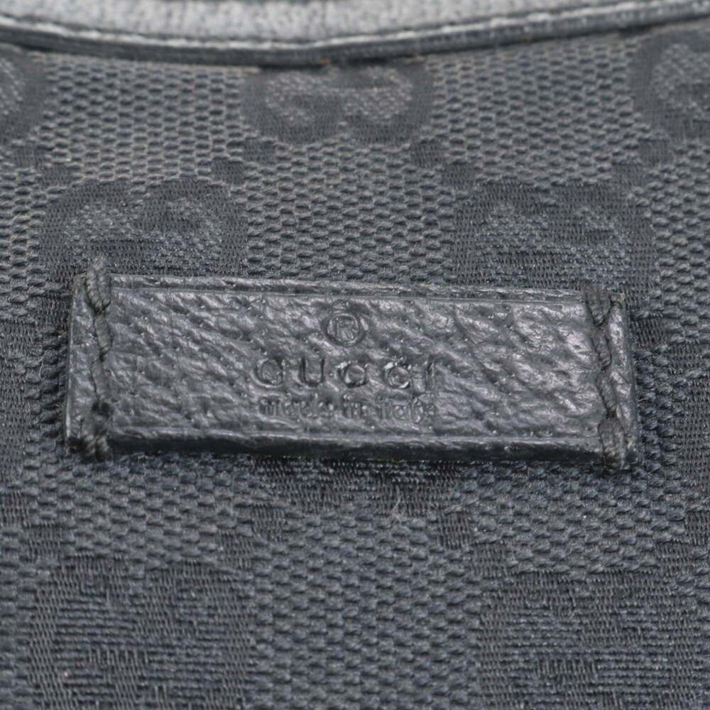 GUCCI Black Leather Shoulder Bag - Picture 10 of 10